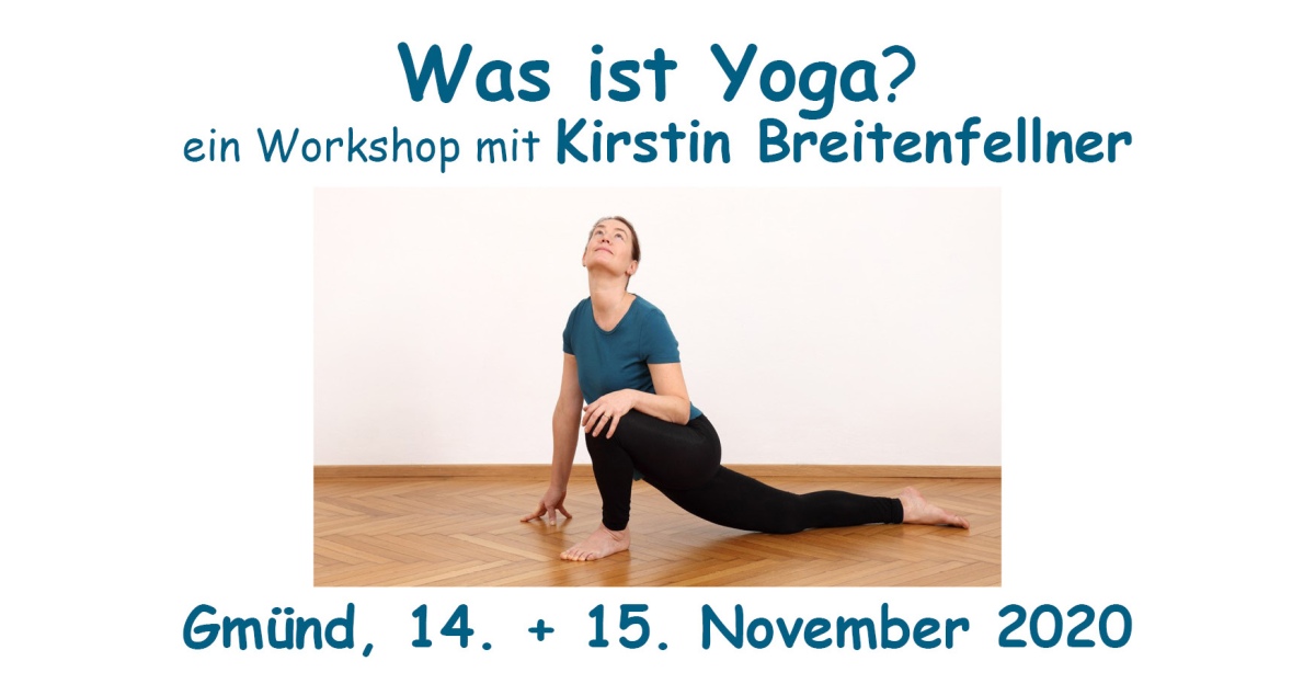Workshop mit Kirstin Breitenfellner, 14. und 15. November 2020 in Gmünd